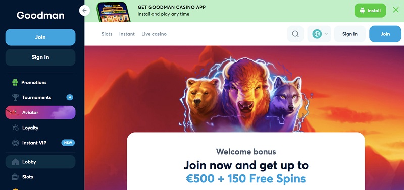 What is Goodman Casino Promo Code