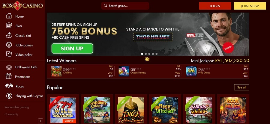 What is Box24 Casino 25 Free Spins